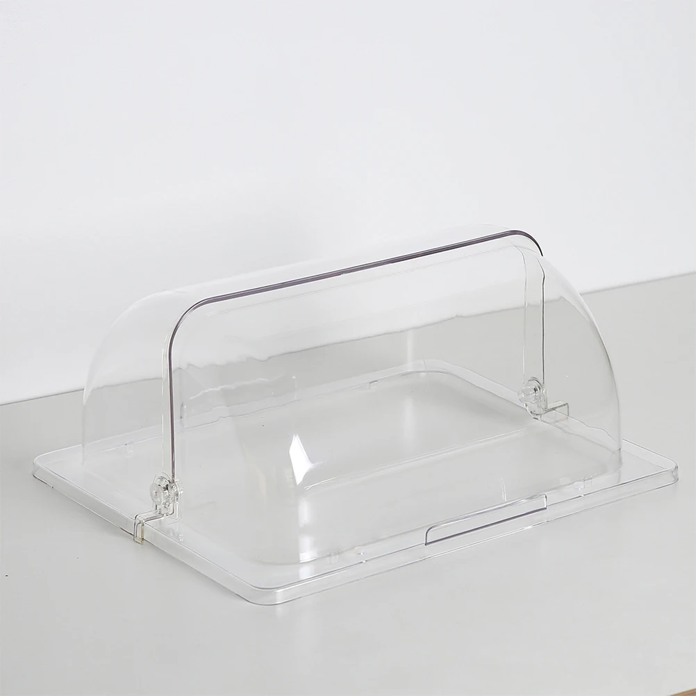 Cover Dome Food Cake Display Tent Dessert Plate Pastry Plastic Lid Clear Platter Tray Melting Stand Pan Cloche Serving Umbrella