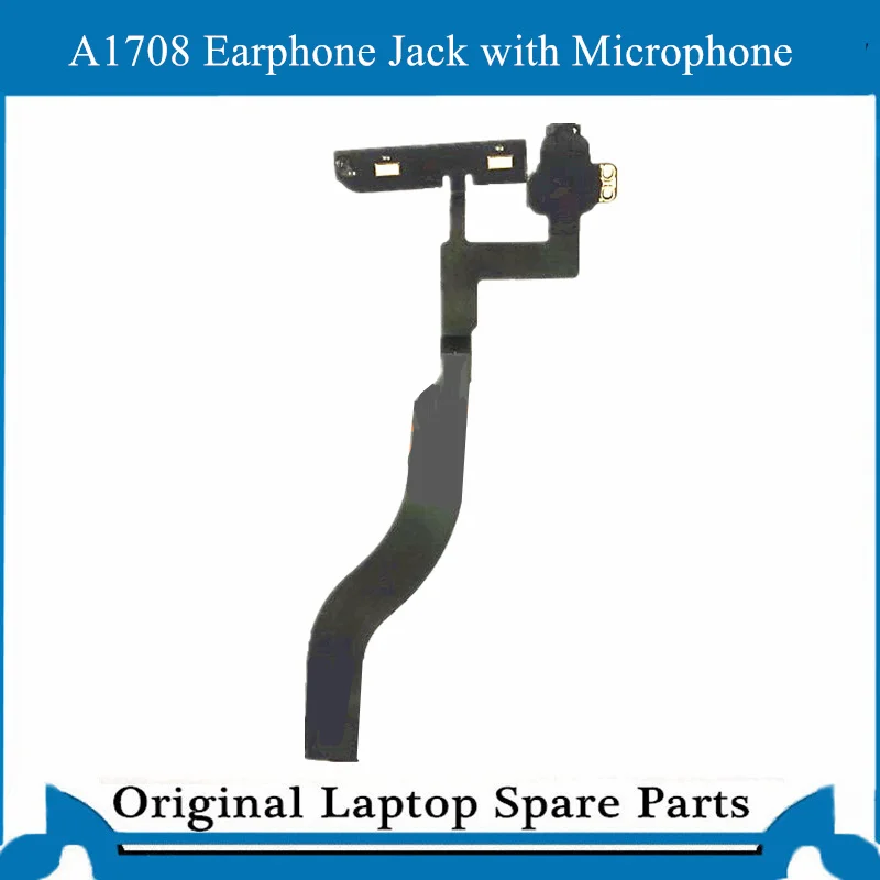 Original Replacement Earphone Jack with Microphone  for MacBook Retina 13 inch A1708  MIcrophone cable