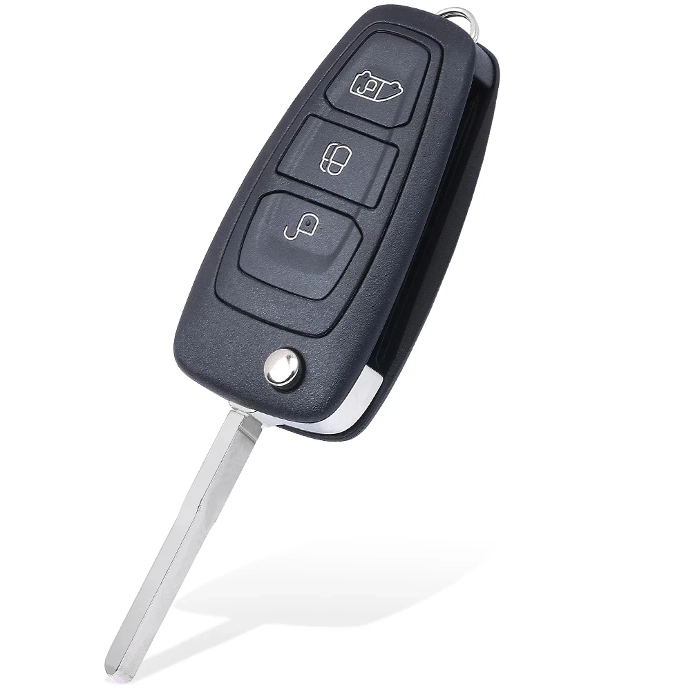 KEYECU for Ford Transit Transit Custom 2012 2013 2014 2015 2016 Flip Remote Key Fob BK2T-15K601-AA/ AB/ AC/AD 434MHz 4D83 ID63