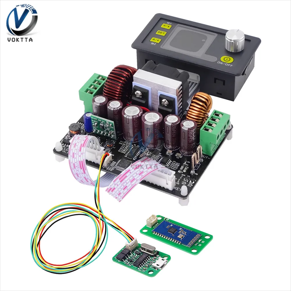 50V DPH5005 convertitore Buck-boost programmabile Display a colori alimentatore regolabile con comunicazione USB e Bluetooth