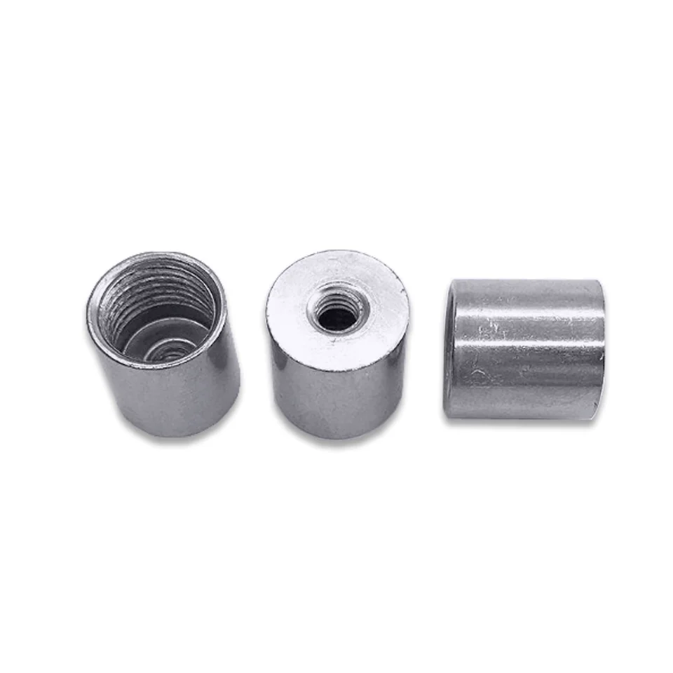 2pcs Round Female Inner Thread M10x1 To Inner Thread M8 M6 M4 Adapter Nut Variable Diameter Screw Fine Thread