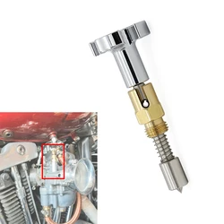 Chrome Enricher Choke Adjustment Knob For S&S Super E G B Carburetors