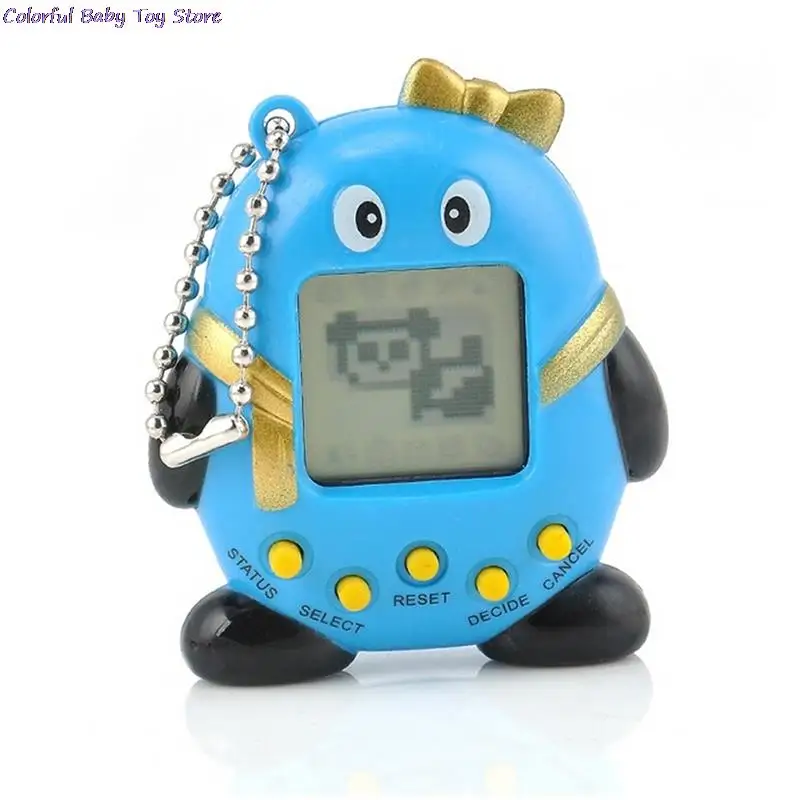 Pets Nostalgic Virtual Pet Cyber Pet Digital Pet Tamagotchi Penguins E-pet Gift Toy Handheld Game Machine