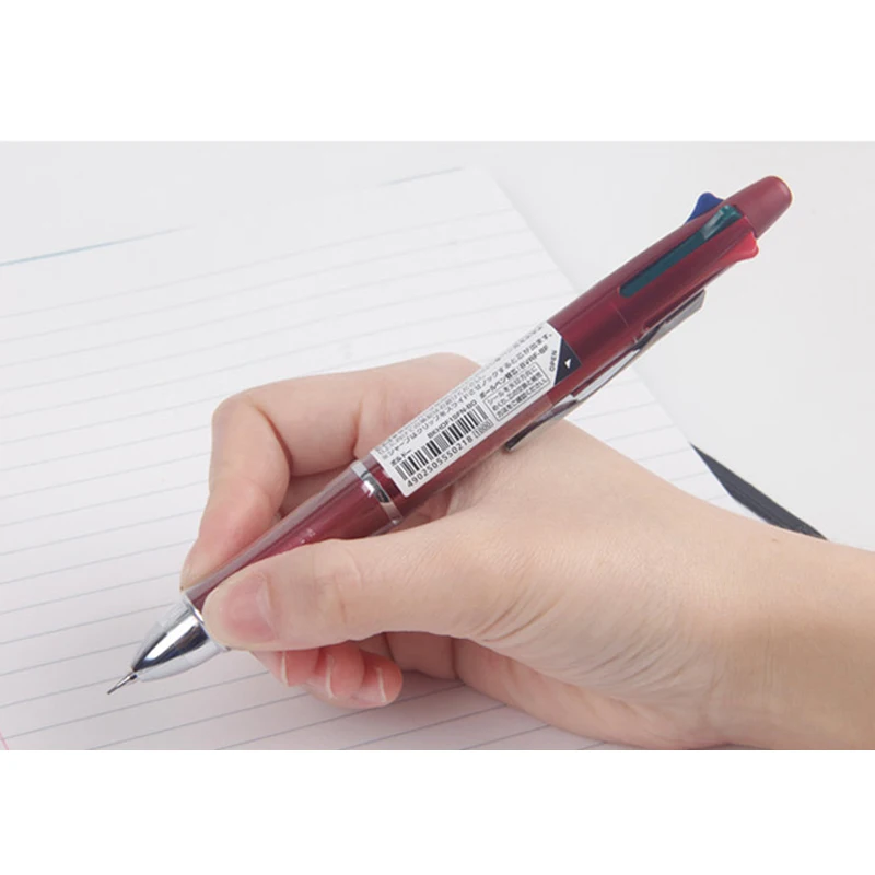 1pcs Japan PILOT multi pen Dr.Grip 4+1 multi-function ballpoint pen 0.7 four-color ballpoint pen +0.5 automatic pencil BKHDF-1S