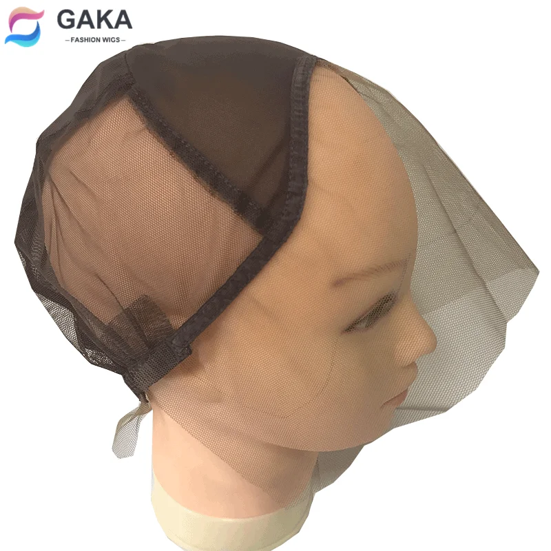 

GAKA Full Lace Hairnets for Making Wigs Wig Cap Base for Weaving Wig Full Hand Made Knotting Wig foundation