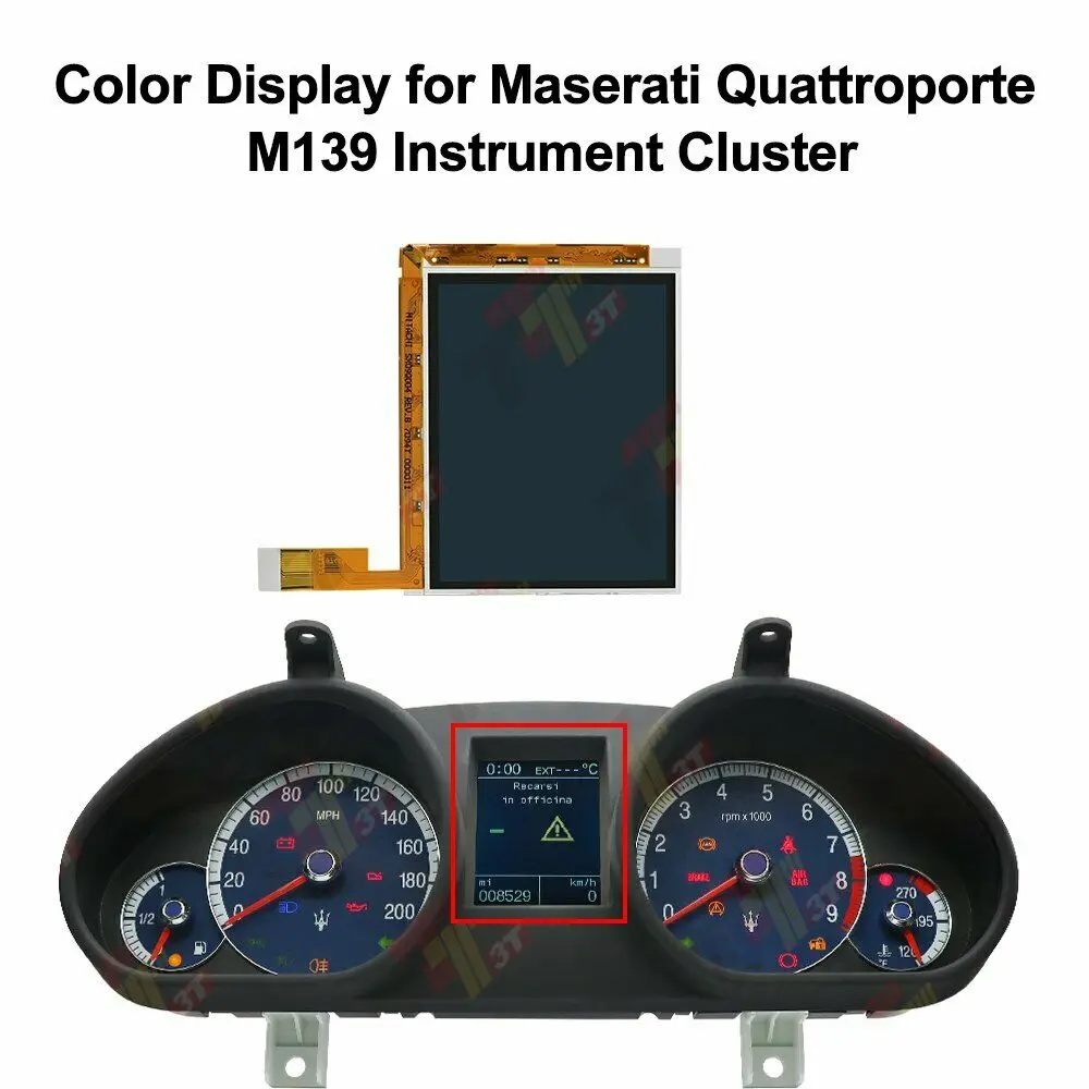 Dashboard LCD Display for Maserati Quattroporte M139 Navigation Radio Monitor 05-09 000188212