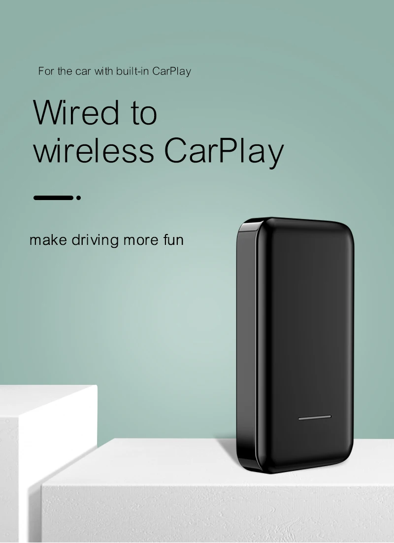 Apple CarPlay Wireless Dongle IOS Decoder Box Wired To Wireless Carplay For Honda Civic CRV