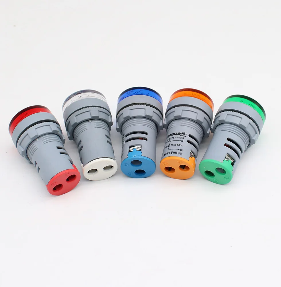 AD16-22DSV Mini Spannung Meter LED Digital Display AC Voltmeter Anzeige 22MM 60-500V