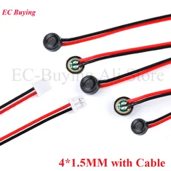 20pcs/10pcs 4015 Microphone High Sensitivity Electre 3DB Anti-Interference with Cable 1.25MM Plug 4*1.5MM