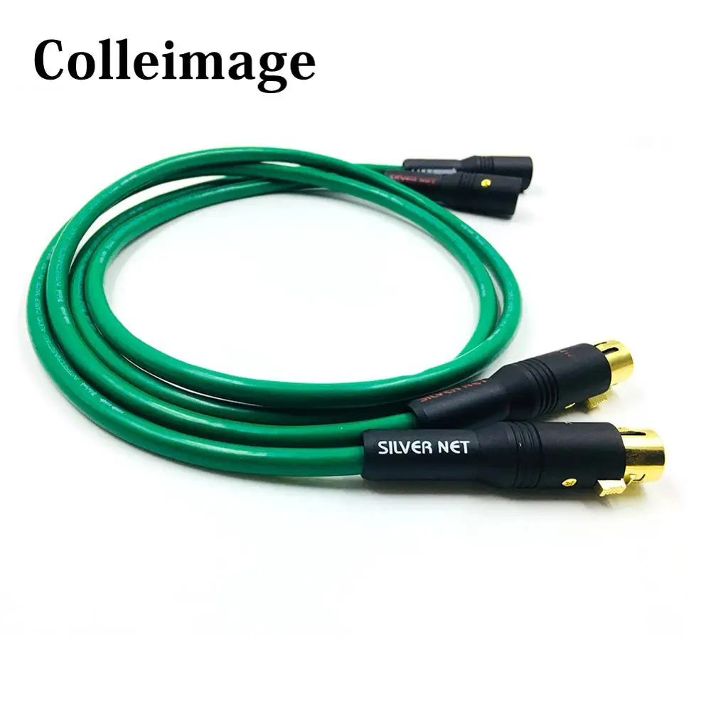 

Pair Hifi Audio 2328 Pure Copper HiFi RCA male to XLR female interconnect cable, coaxial balance wire , audio signal cable