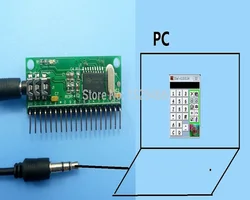 The Module of 16 CH DTMF MT8870 Audio Decoder Phone Voice Decoding Controller For Smart Home Automation Relay DIY