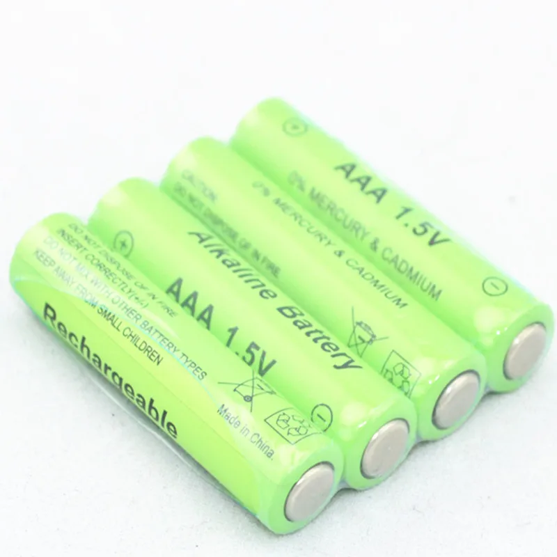 4PCS/lot 1.5V 3000mah AA Battery alkaline Rechargeable Battery 2100mah 1.5V AAA Battery for Flashlight rechargeable Battery