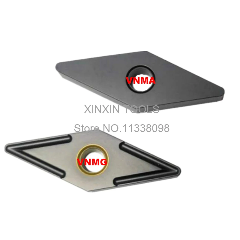 10pcs VNMA160404 08 Carbide Inserts VNMG160404/08 CNC Lathe Turning High Quality Blade Tool Cutter Plate for Cast Iron