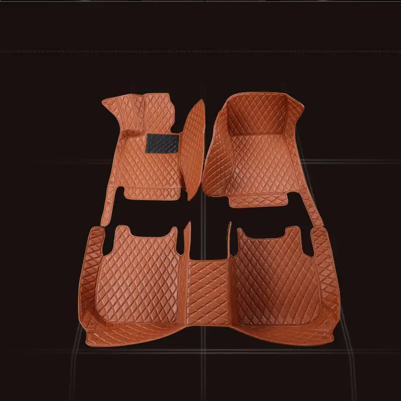 

ZHAOYANHUA Car floor mats for Audi q3 q5 q7 1998 1999 2000-2019 NEW car waterproof leather accessories carpet floor mat