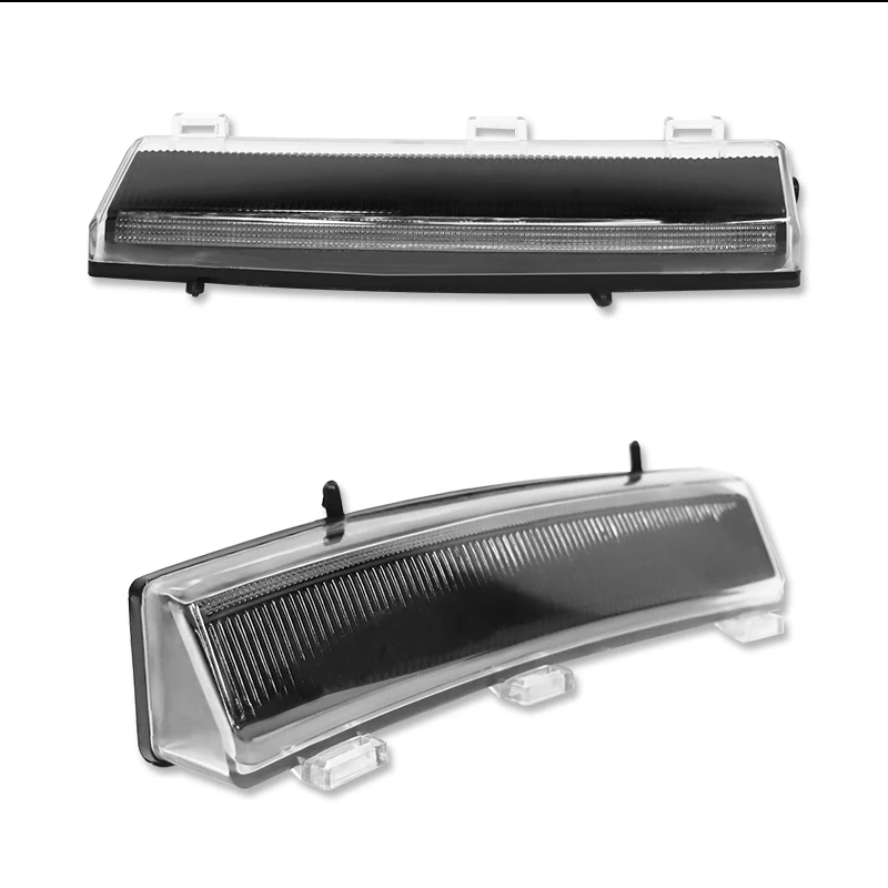 Dual-color LED Front Bumper Reflector Light White Daytime Running Lights DRL Amber Turn Signal Light For 06-09 Nissan 350Z LCI