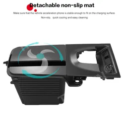QI Car Wireless Charger For Porsche Macan 2017 2018 2019 Infrared Intelligent Fast Wireless Charging Car Phone Holder For Iphone