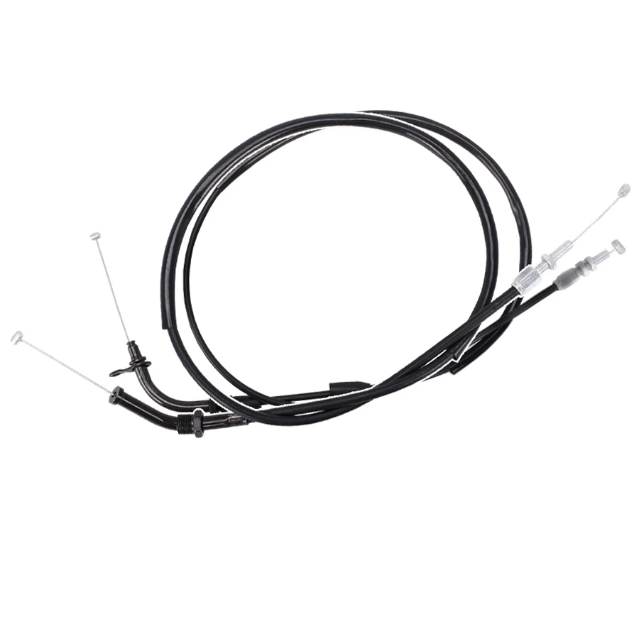 

1 Pair Stainless Steel Motorcycle Brake Throttle Cable Oil Return Line For Suzuki GSF400 79A 7BA GSXR GSF Bandit 400 GSXR400