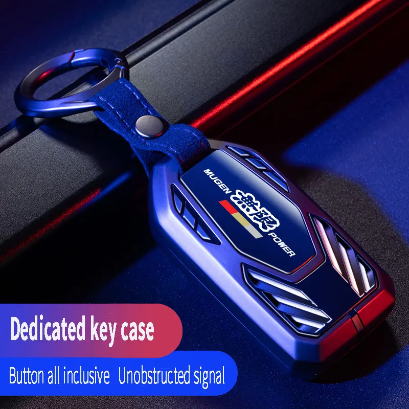 Fiber Zinc Alloy Car Key Cover For Honda Accord Civic Crown Fit Odyssey Fengfan Has a Keyes to Start The Model