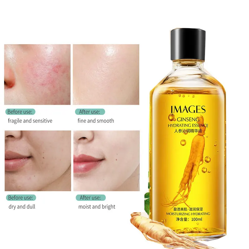 

100ml Ginseng Face Serum Anti-Aging Essence Collagen Anti Wrinkle Pore Minimizer Skin Care Serum Facial Liquid Female