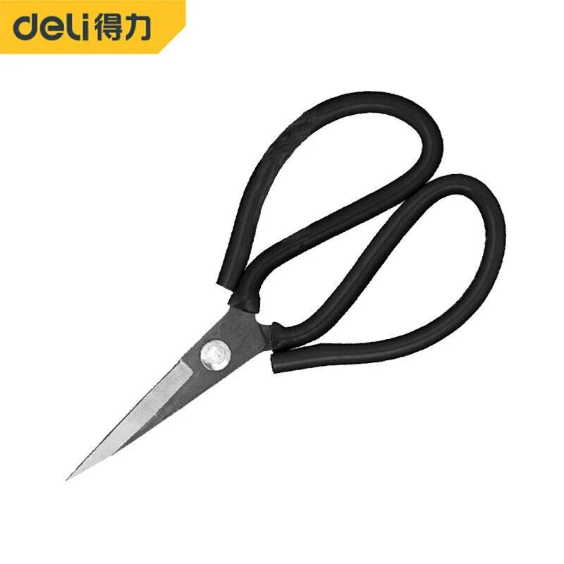 deli Stainless Steel Sewing Scissors Short Cutter Durable Vintage Embroidery Tailor Scissors Fabric Cutter Craft Tool for Sewing