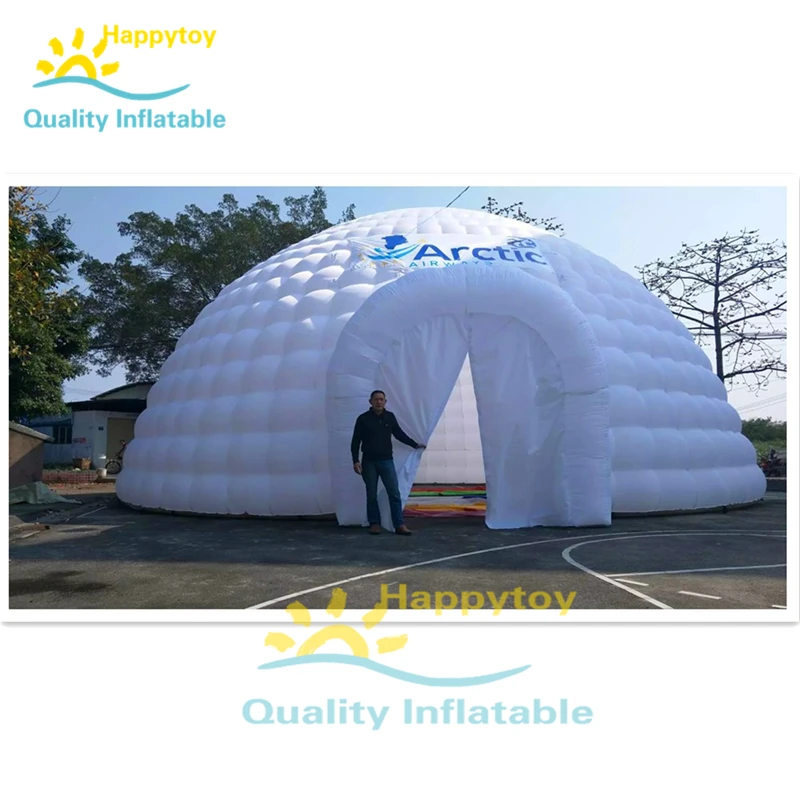 Oxford Cloth Portable Inflatable Dome Tent For Events, High Quality Colorful Inflatable Dome Tent For Sale