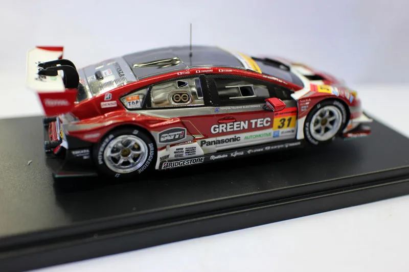 Ebbro 1/43 Scale Super GT 2015 Series Prius apr GT300 Rd.8 Motegi Winner Racing car model for collecton Resin