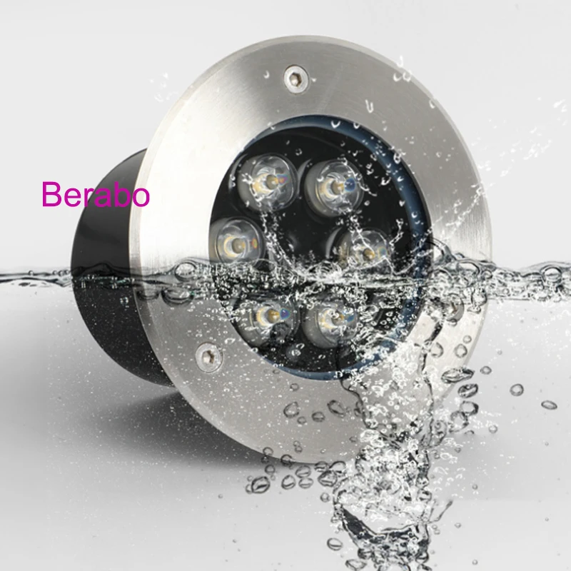 3W 5W 10W 18W Vergraben Garten Weg Spot Einbau Unterirdischen Licht AC220V110VDC12V IP68 Wasserdichte Led garten Unterirdischen Lampen – Detail 2