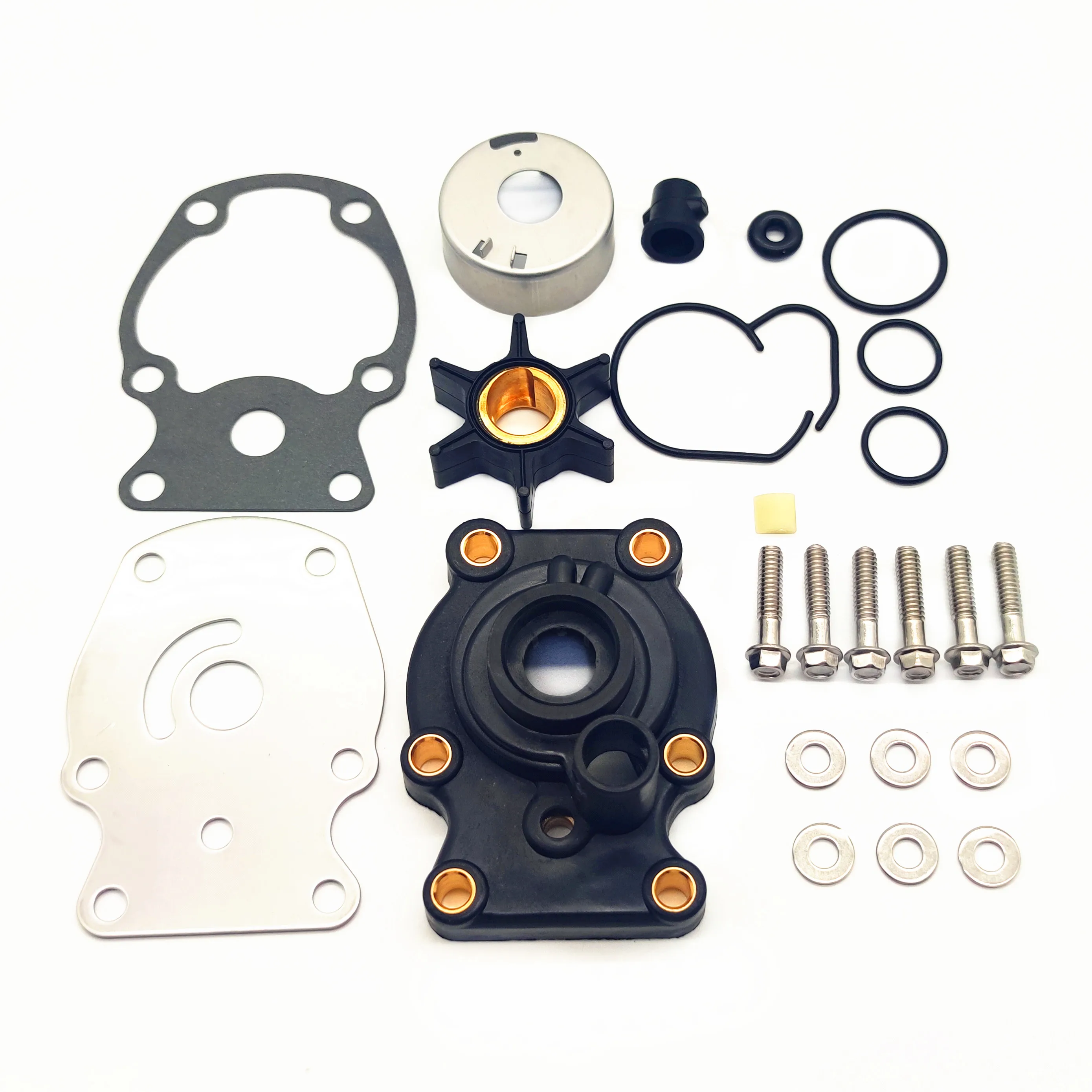 

Jetunit Water Pump Repair Kits Impeller for Johnson/Evinrude/Omc Outboard 393630,0393630,395289,393632,328755,18-3382 20/25/30/3