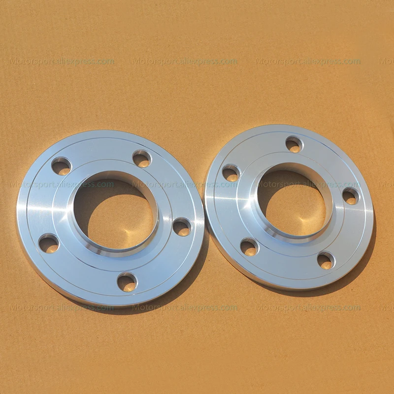 2Pcs PCD 5X112 |CB 66.6 MM |Thick 10 MM Forged Alloy Car Wheel Hub Spacer For Audi Mercedes