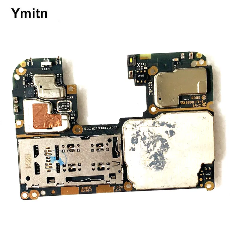 Ymitn Original For Xiaomi RedMi hongmi Note9s Note 9s Mainboard Motherboard Unlocked With Chips Logic Board Global Vesion