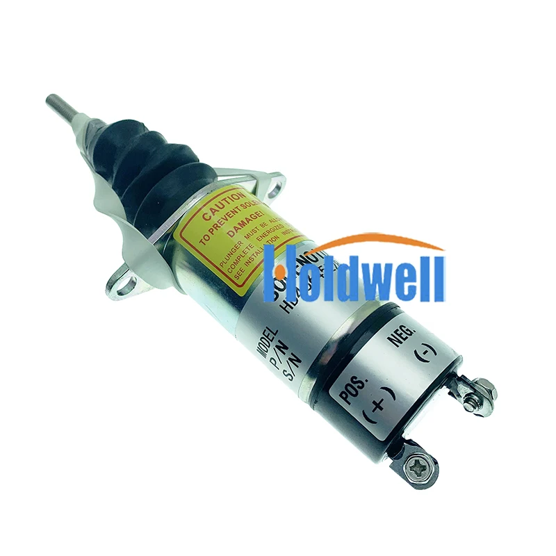 

Holdwell Fuel Shutoff Solenoid 1502-12A2U1B2 Replacing 1500-2114 Woodward 12V