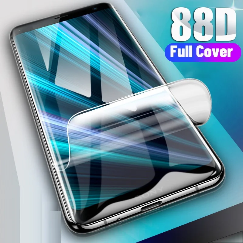 protective case on for sony xperia xz xz1 xz2 premium compact zx zx1 zx2 tempered glass xzs zxs 1 2 screen protector protection