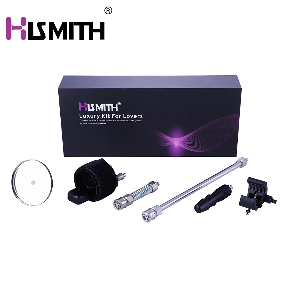 HISMITH Luxury Kit For Lovers - Kliclok System Adaptors Premium Sex Machine Function Expansion Setting For Men & Women