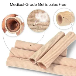 1pc Fabric Finger Toe Protector Separator Tubes Foot Hand Pain Relief Soft Bandage Foot Care Tools Callus Protection Tools