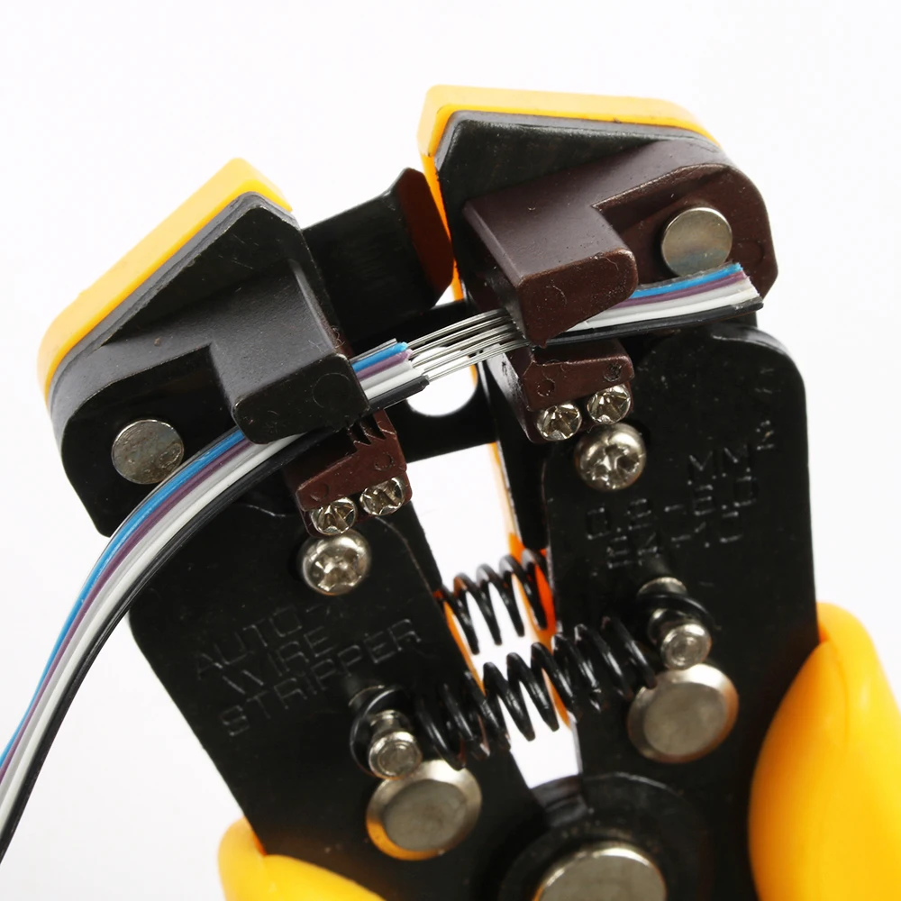 HS-D1 D4 AWG24-10 0.2-6.0mm2 3 in 1 Multifunctional automatic Stripping pliers Cable wire Crimping Cutting wire cutter stipper