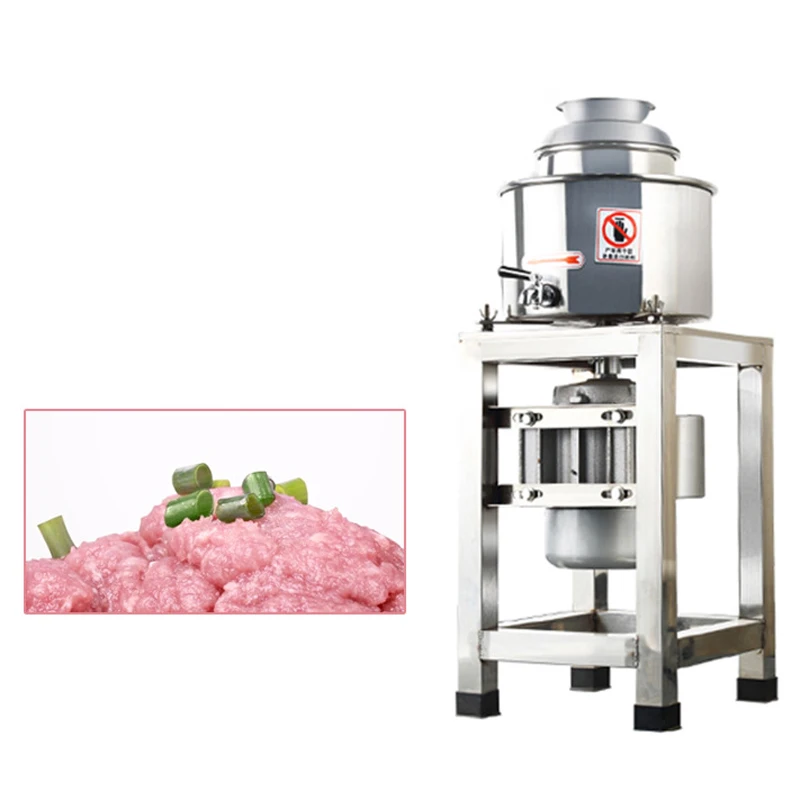 Meatball Beater Commercial Household 1.5KW Meat Pulp Machine Chopper Fish Ball Machine Pork Ball Meat Grinder 0.5-2kg/time