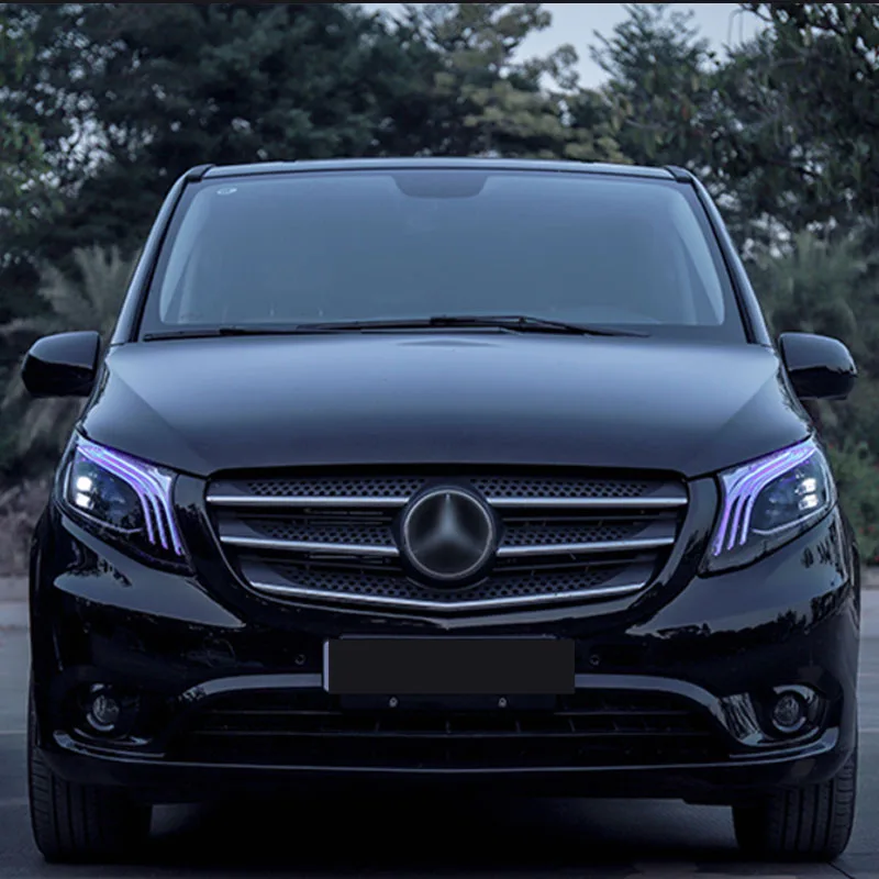 Car Styling Head Lamp for Benz Vito Headlights 2016-2020 New Vito  LED Headlight LED DRL Hid Bi Xenon Auto Accessories