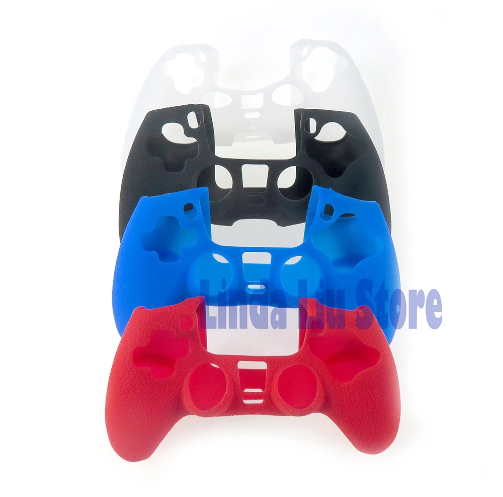 20pcs/lot For PS5 Controller Soft Silicone Gel Anti Slip Skin Case Cover Skin Protection Case For PS5 Gamepad Control