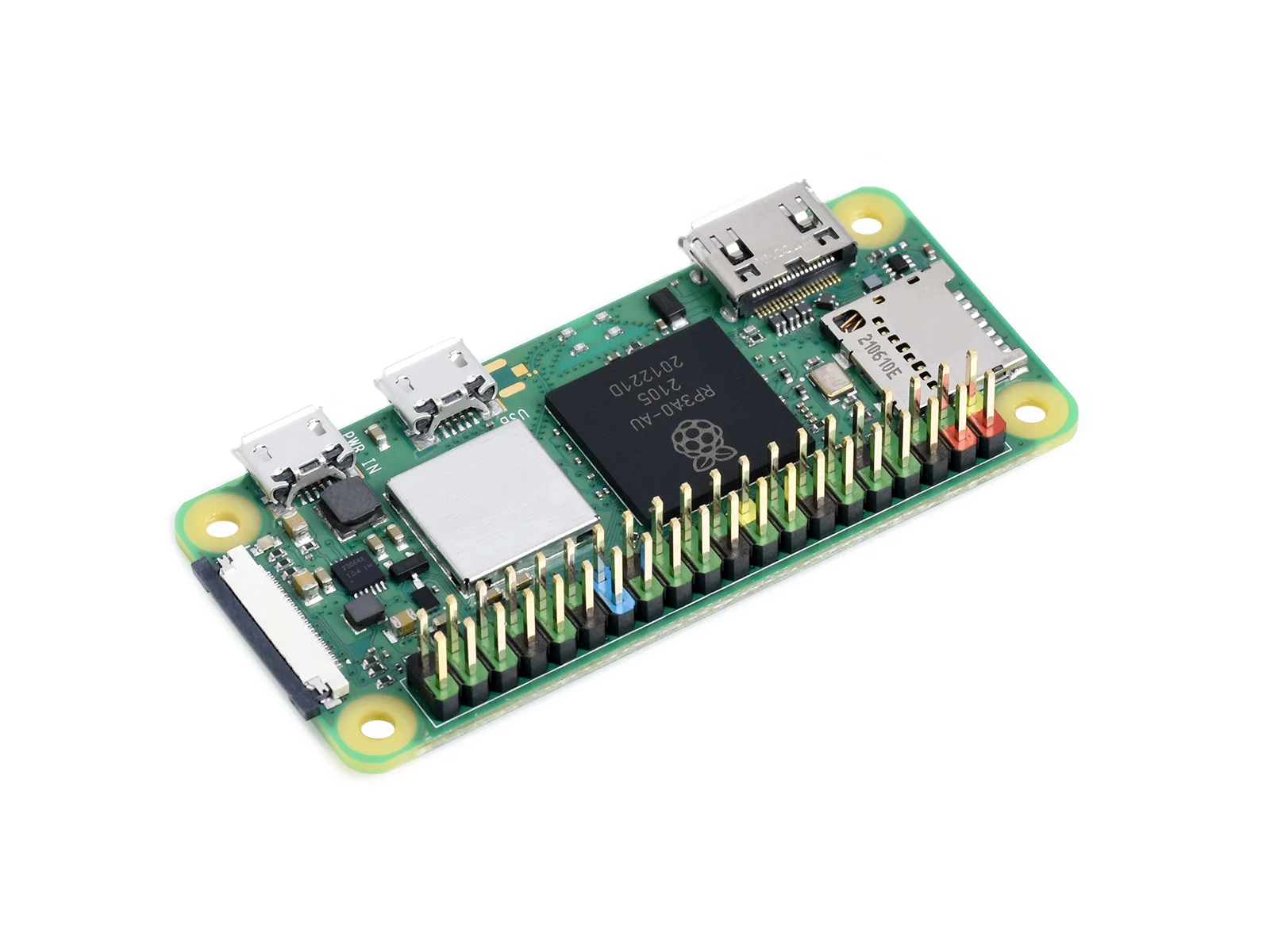 Imagem -04 - Waveshare Raspberry pi Zero w wh Whc Cinco Vezes Faster.1ghz Processador de Braço Quad-core Cortex-a53 Cpu Wifi Bluetooth 4.2 Ble