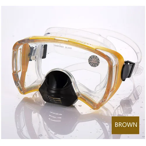 Imagen 2 del producto Máscara de buceo profesional antiniebla adultos Mergulho hombres mujeres gafas impermeables gafas de natación Snorkel equipo de buceo
