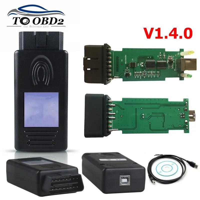 For BMW Scanner Version V1.4.0 with FTDI Chip PA Soft for BMW Scanner Vesion 1.4 OBD2 Diagnostic tool best price