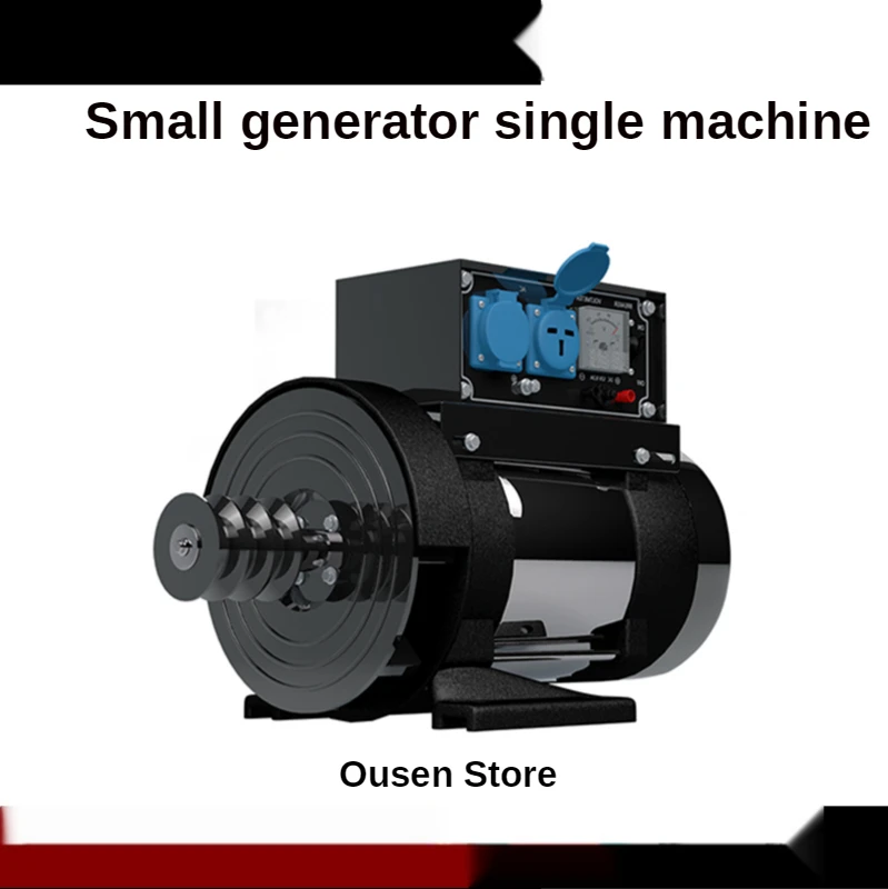 220V High Power Small Generator 10KW Generator Frequency 50HZ Diesel Generating Set Small Gasoline 220V Copper 10000W