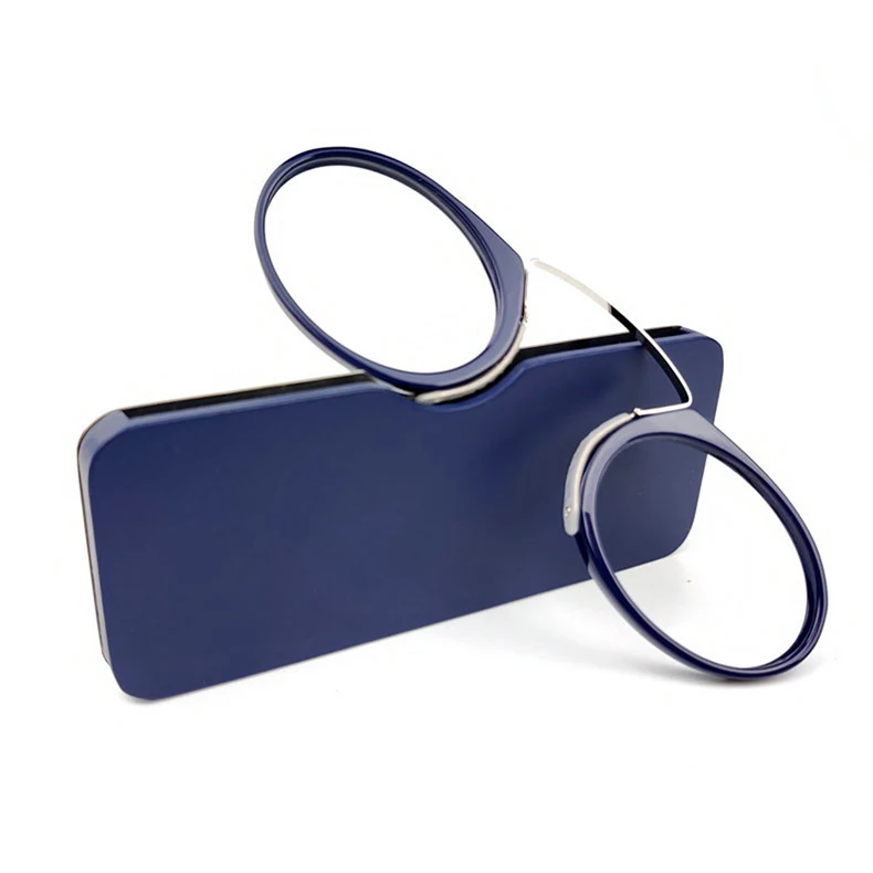 Sighttoo Nase Ruhen Lesebrille Männer Leser Brille Pince-Nez Brillen Mit Fall Rezept TR90 Brillen – Detail 9
