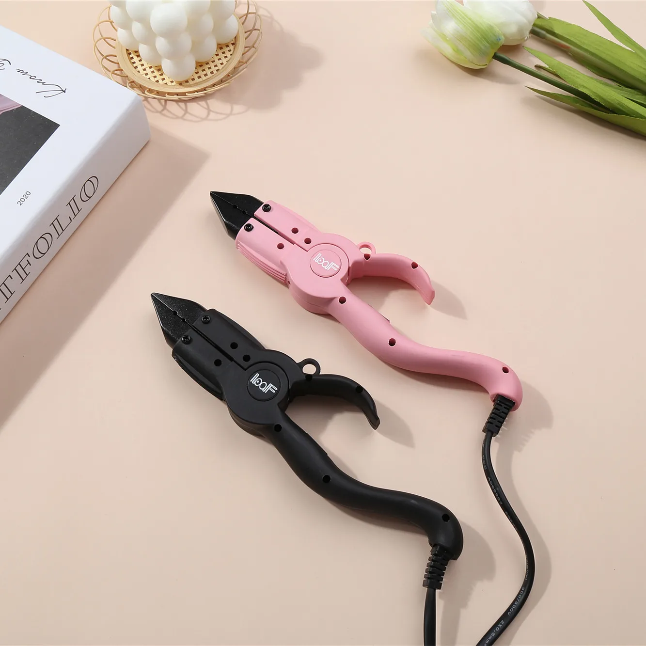 Loof Keratin Fusion Hair Extension Iron Tools Adjustable Temperature Profession Hair Styler Heat Connector ferramentas de cabelo