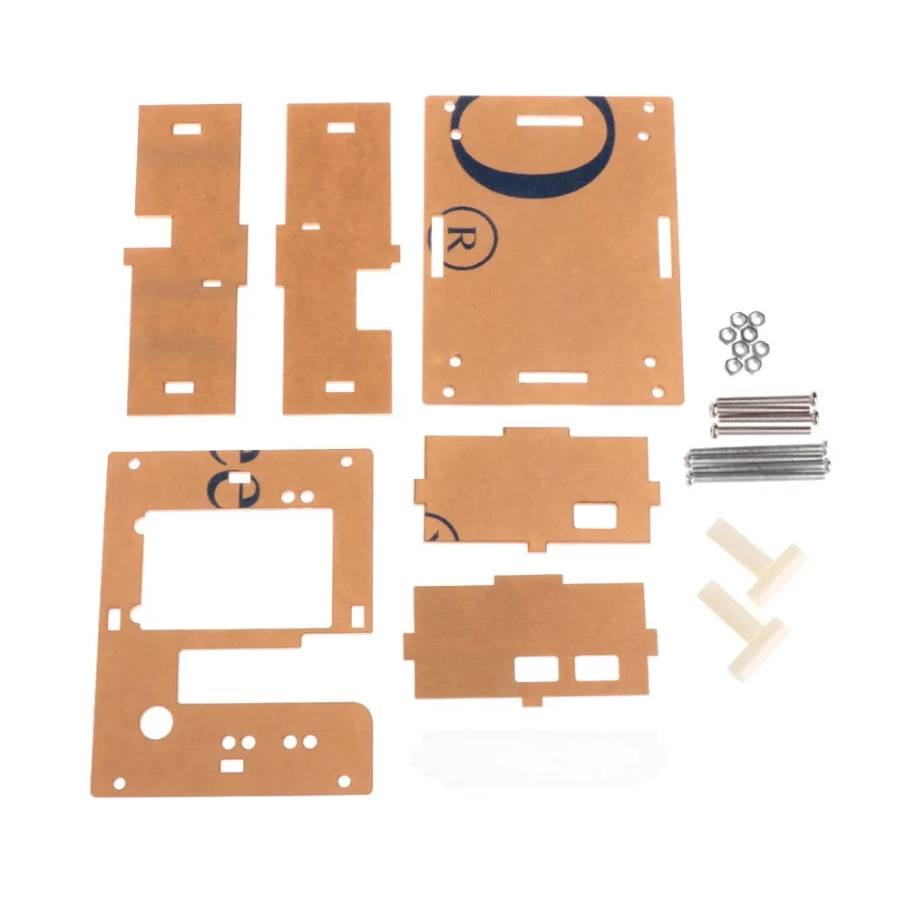 Acrylic Transparent Case Shell for TFT GM328 Transistor Tester Diode LCR ESR Meter PWM Square Wave DIY Kit Only Case