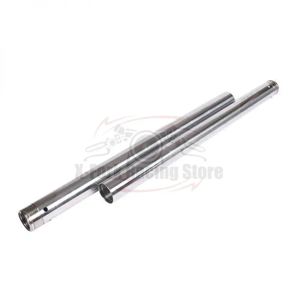Front Fork  Inner Tubes Pipes Bar For Yamaha YZF R6 2003-2004 YZF R6S 2003-2009 43x585mm Brake Suspension Inner Fork Leg