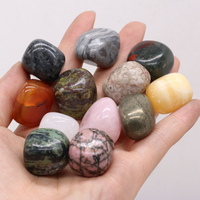 Natural Stone Ornament Irregular Shape Loose Bead Aura Healing Polished Specimen Gem Fish Tank Garden Decoration DIY Mascot 1PC