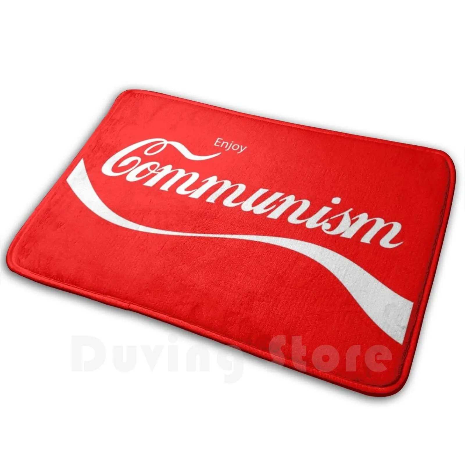 Enjoy Communism! Carpet Mat Rug Cushion Soft Enjoy Communism Communism Communist Communist Humor Communism Humor