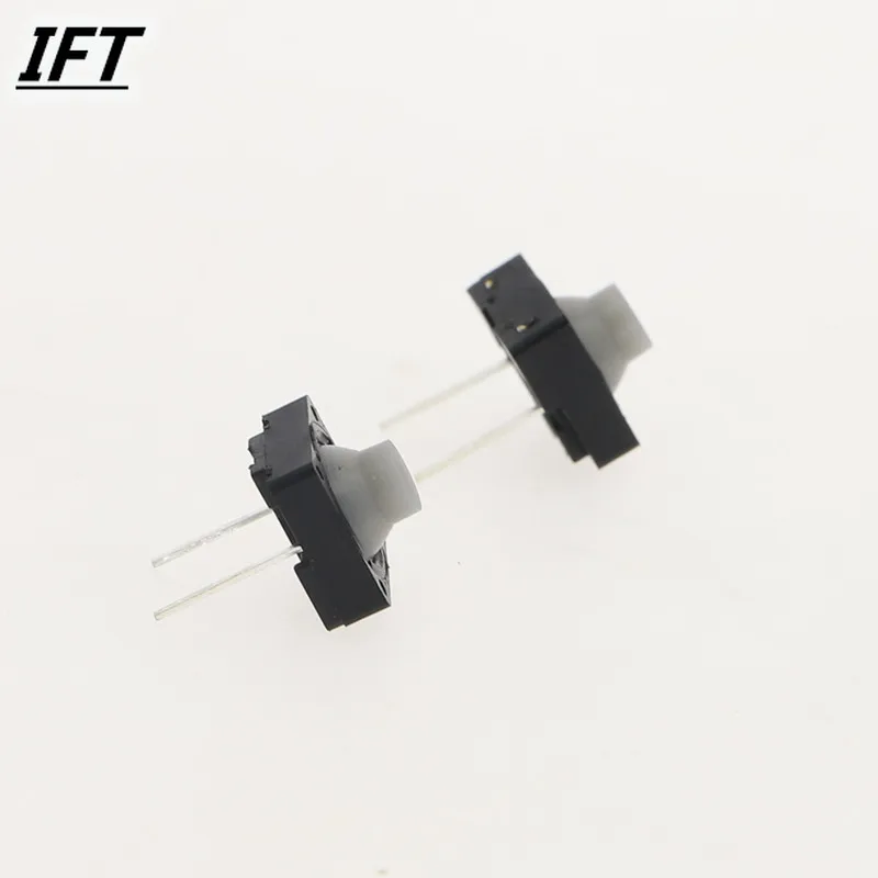 50pcs/lot Free shopping 8*8*5.5MM 2PIN G77 Conductive Silicone Soundless Tactile Tact Push Button Micro Switch Self-reset