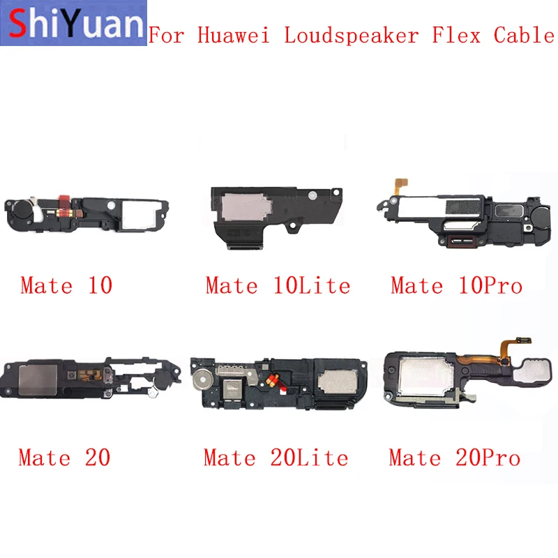 Loudspeaker Flex Cable Loud Sound Buzzer Ringer Speaker For Huawei Mate 10 20 Lite Pro 10Lite 20Lite Repair Parts Original